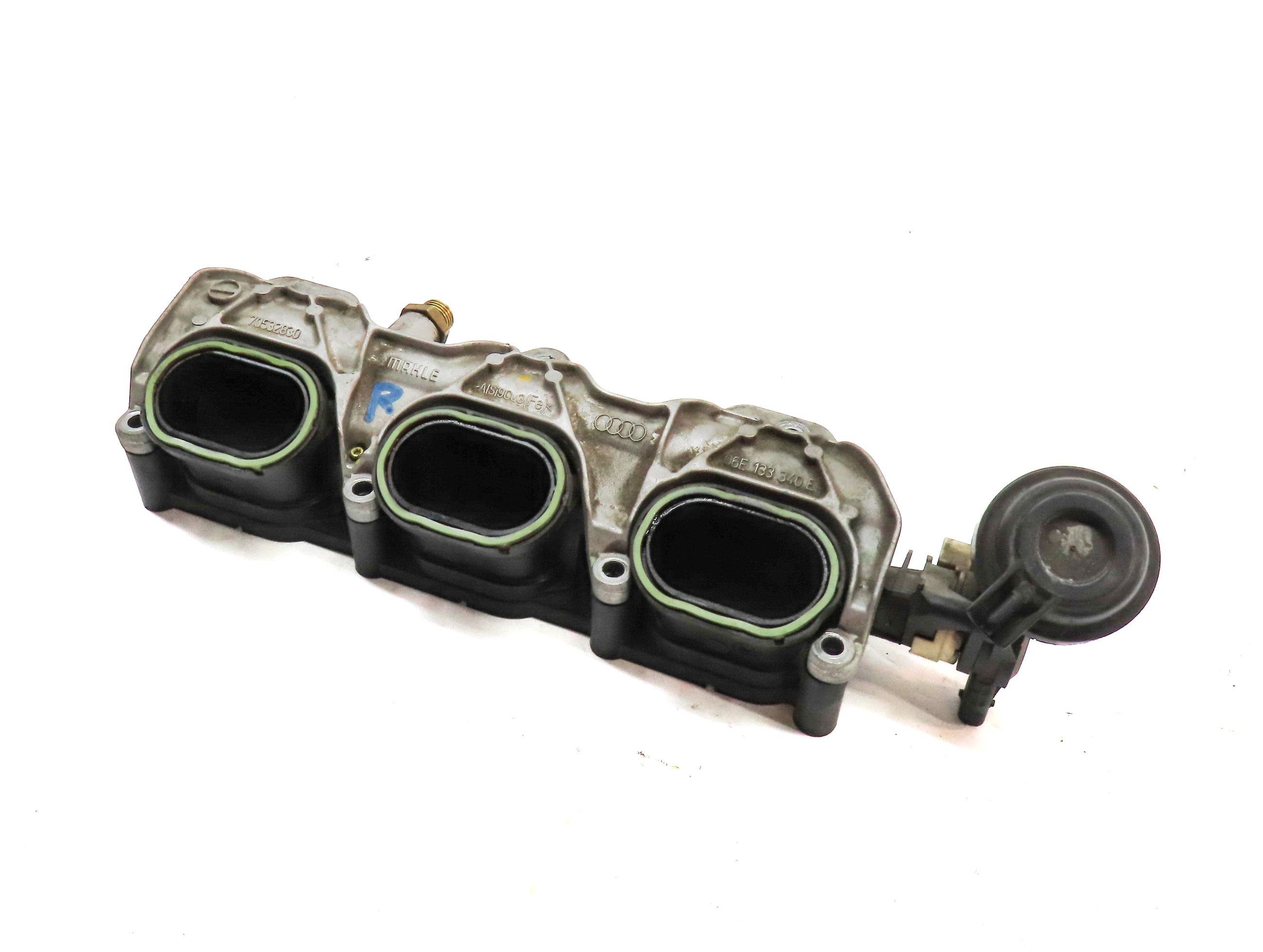 12-17 AUDI A6 A7 Q5 S5 SQ5 (C7 4G8 B8 8T 8R) RIGHT INTAKE MANIFOLD DIFFUSER RAIL — exact item pictured